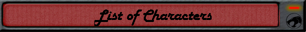 List of Characters